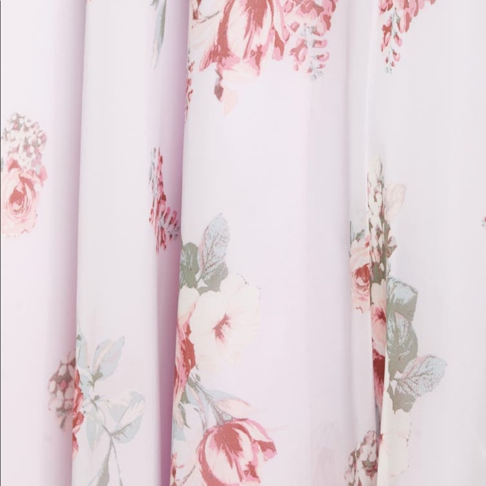Lulu’s Floral Print Wrap Gown - with tags - Picture 4 of 7